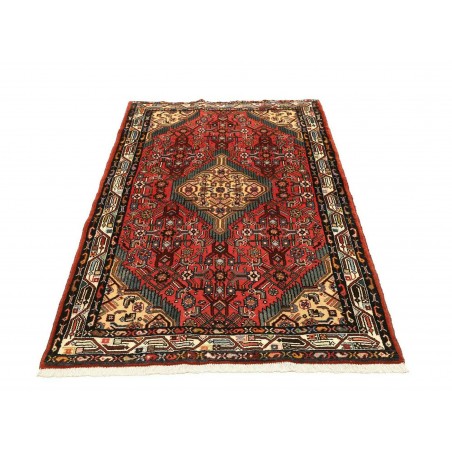 Tappeto Hamadan Persia grigio marrone 103x168