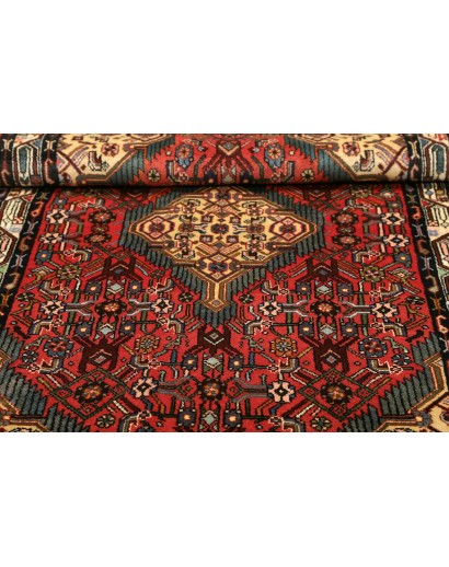 Tappeto Hamadan Persia grigio marrone 103x168