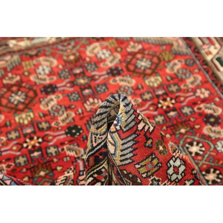 Tappeto Hamadan Persia marrone giallo 102x150