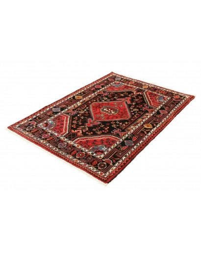 Tappeto Hamadan Persia grigio giallo 109x147