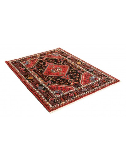 Tappeto Hamadan Persia grigio giallo 109x147