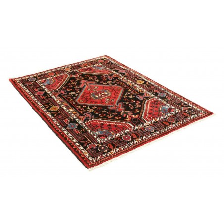 Tappeto Hamadan Persia grigio giallo 109x147