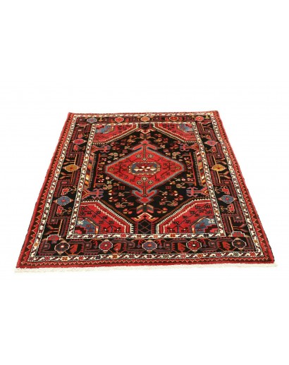 Tappeto Hamadan Persia grigio giallo 109x147