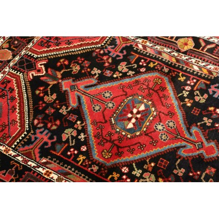 Tappeto Hamadan Persia grigio giallo 109x147