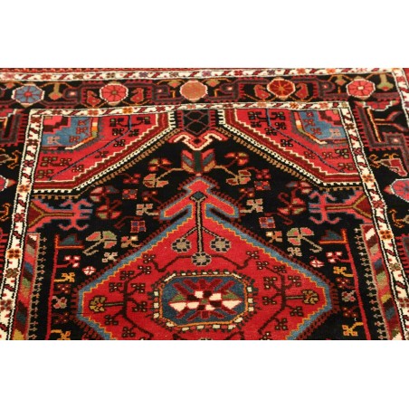 Tappeto Hamadan Persia grigio giallo 109x147