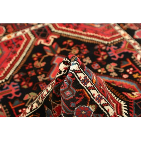 Tappeto Hamadan Persia grigio giallo 109x147