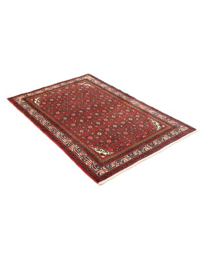 Tappeto Hamadan Persia marrone grigio 103x159