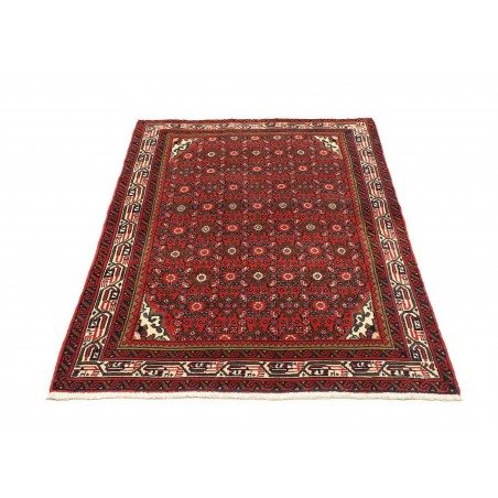 Tappeto Hamadan Persia marrone grigio 103x159