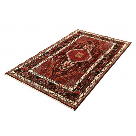 Tappeto Hamadan Persia grigio marrone 107x165