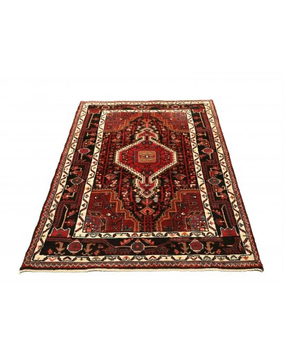 Tappeto Hamadan Persia grigio marrone 107x165