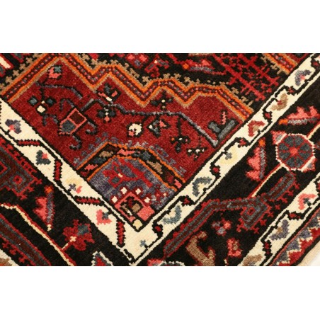 Tappeto Hamadan Persia grigio marrone 107x165