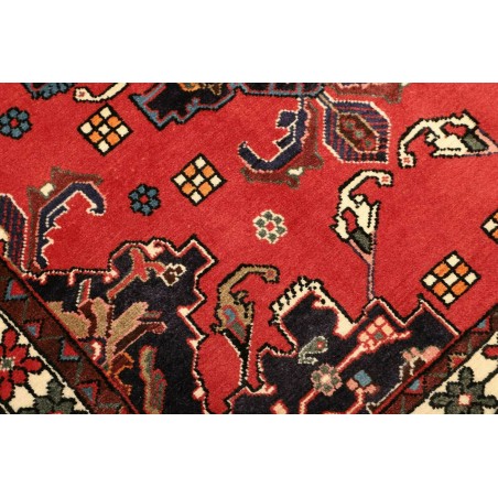 Tappeto Hamadan Persia grigio giallo 107x154