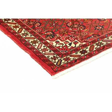 Tappeto Hamadan Persia marrone giallo 102x147