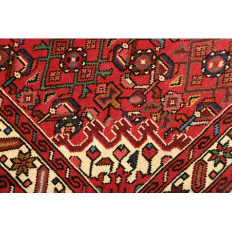 Tappeto Hamadan Persia marrone giallo 102x147