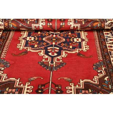 Tappeto Hamadan Persia marrone giallo 108x153