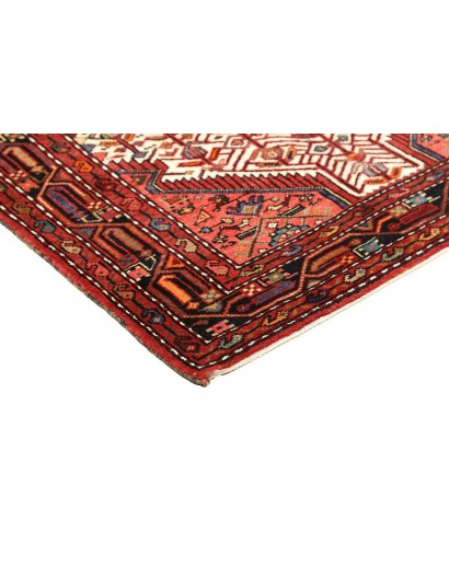 Tappeto Hamadan Persia marrone giallo 111x175