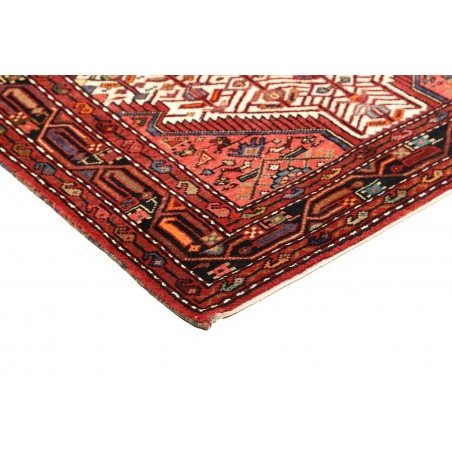 Tappeto Hamadan Persia marrone giallo 111x175