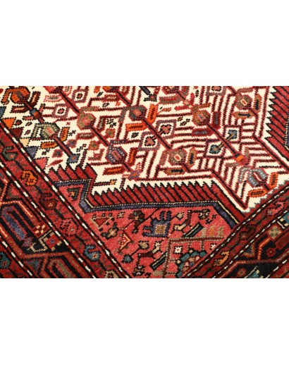 Tappeto Hamadan Persia marrone giallo 111x175
