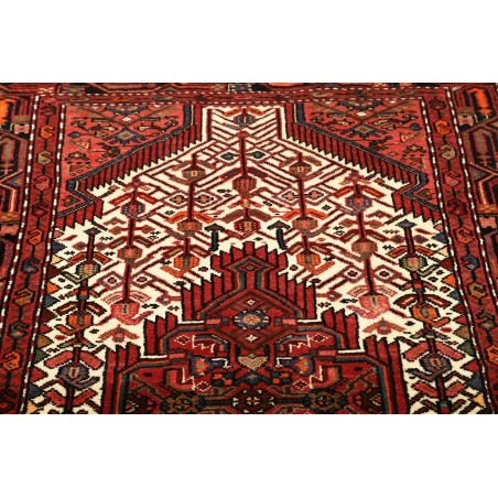 Tappeto Hamadan Persia marrone giallo 111x175