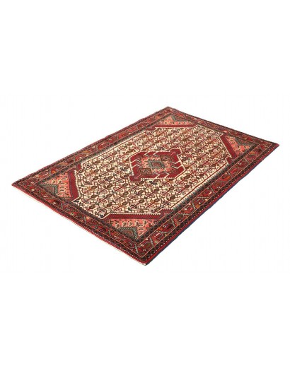 Tappeto Hamadan Persia marrone giallo 103x152