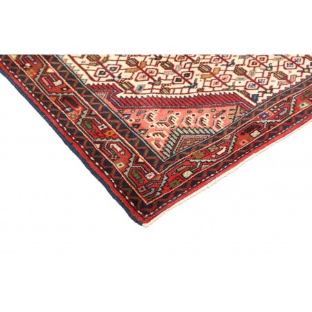 Tappeto Hamadan Persia marrone giallo 103x152