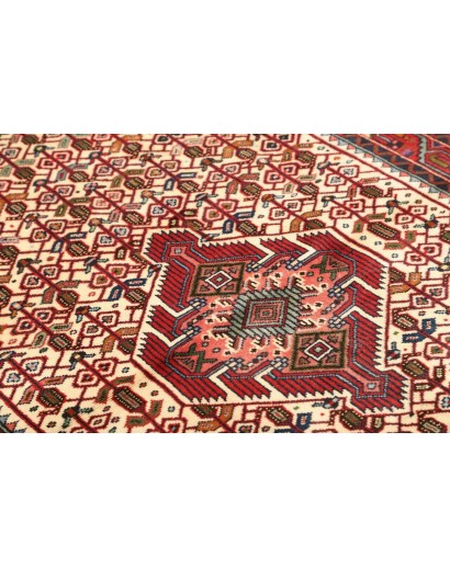 Tappeto Hamadan Persia marrone giallo 103x152