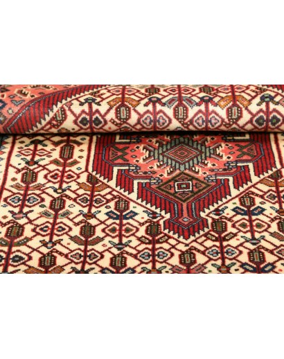Tappeto Hamadan Persia marrone giallo 103x152