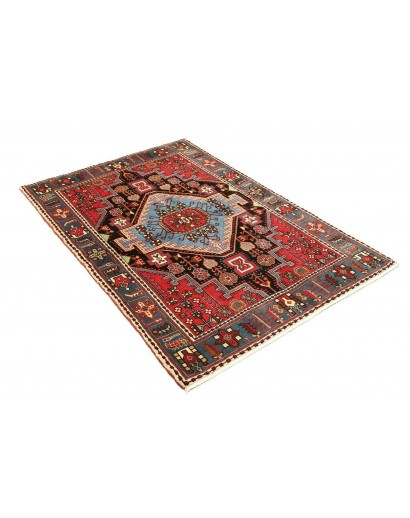 Tappeto Hamadan Persia grigio marrone 112x165