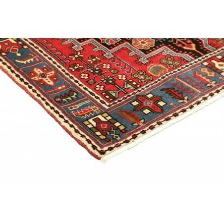Tappeto Hamadan Persia grigio marrone 112x165