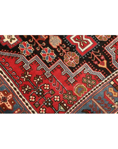 Tappeto Hamadan Persia grigio marrone 112x165