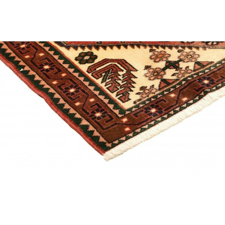 Tappeto Hamadan Persia marrone grigio 104x150