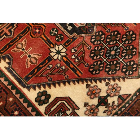 Tappeto Hamadan Persia marrone grigio 104x150