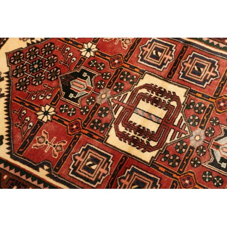 Tappeto Hamadan Persia marrone grigio 104x150