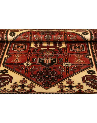 Tappeto Hamadan Persia marrone grigio 104x150