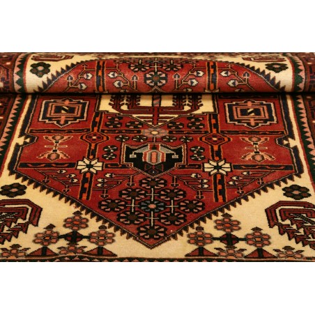 Tappeto Hamadan Persia marrone grigio 104x150