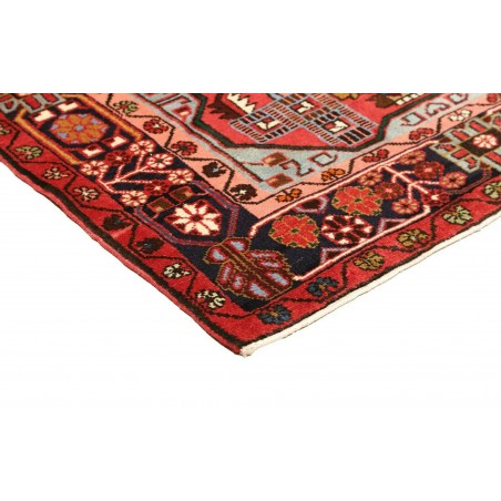 Tappeto Hamadan Persia marrone giallo 110x160