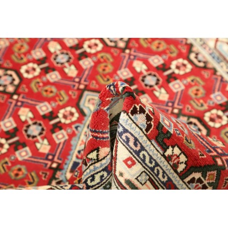 Tappeto Hamadan Persia rosso grigio 102x154