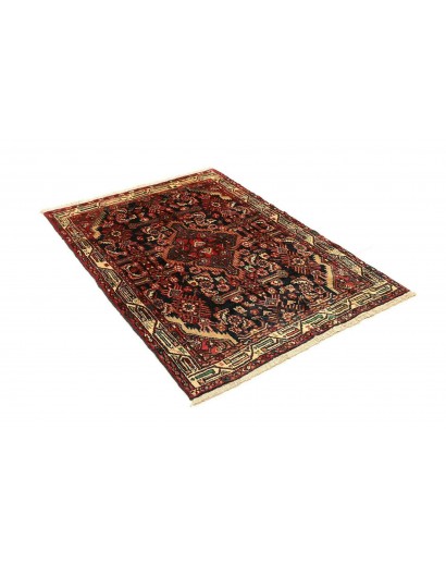 Tappeto Hamadan Persia grigio marrone 101x143