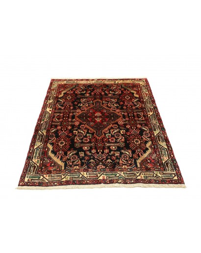 Tappeto Hamadan Persia grigio marrone 101x143