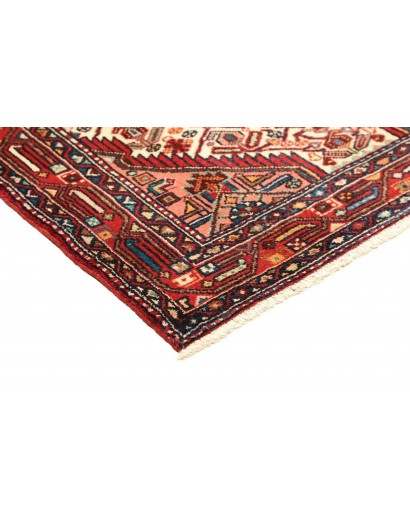 Tappeto Hamadan Persia marrone giallo 105x159