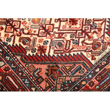 Tappeto Hamadan Persia marrone giallo 105x159