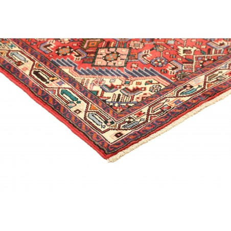 Tappeto Hamadan Persia marrone giallo 100x158
