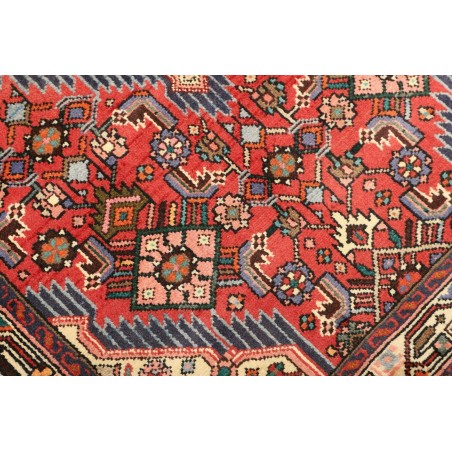 Tappeto Hamadan Persia marrone giallo 100x158