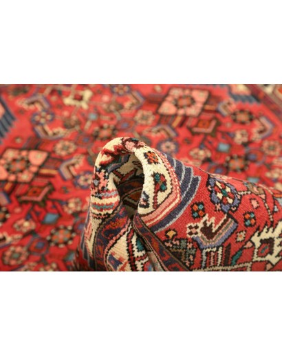 Tappeto Hamadan Persia marrone giallo 100x158