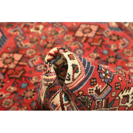 Tappeto Hamadan Persia marrone giallo 100x158