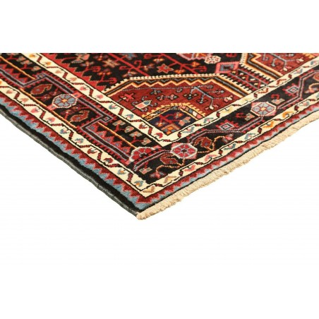 Tappeto Hamadan Persia grigio marrone 101x152
