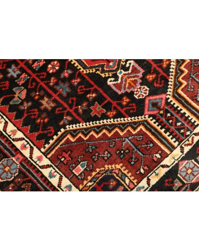 Tappeto Hamadan Persia grigio marrone 101x152