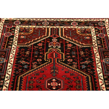 Tappeto Hamadan Persia grigio marrone 101x152