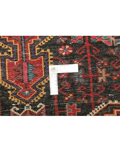 Tappeto Hamadan Persia grigio marrone 101x152