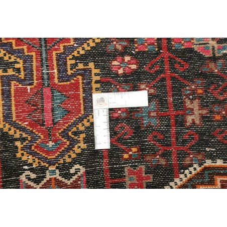 Tappeto Hamadan Persia grigio marrone 101x152